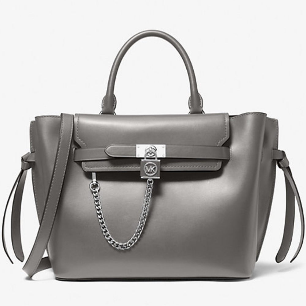 MICHAEL Michael Kors Gray Satchel